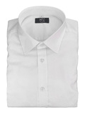 ΠΟΥΚΑΜΙΣΟ ΛΕΥΚΟ COTTON/VISCOSE ΚΟΚΚΟΙ- 3XL LOOSE