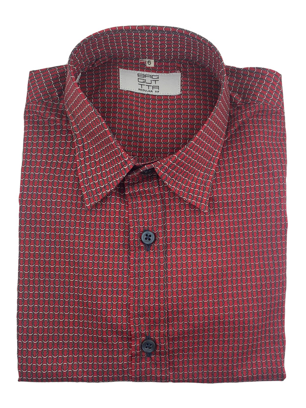 ΠΟΥΚΑΜΙΣΟ ΠΑΙΔΙΚΟ ΜΠΛΕ PRINT- 8 ΧΡΟΝΩΝ- ΜΠΛΕ