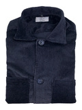 OVERSHIRT ΚΟΤΛΕ ΒΑΡΥ ΜΠΛΕ- M REGULAR- ΜΠΛΕ