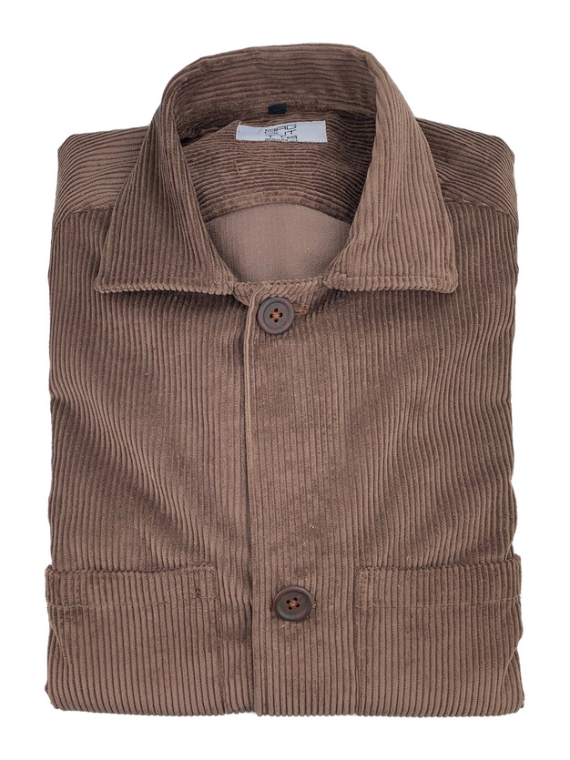 OVERSHIRT ΚΟΤΛΕ ΒΑΡΥ ΜΠΕΖ ΛΑΔΙ- M REGULAR- ΜΠΕΖ ΛΑΔΙ