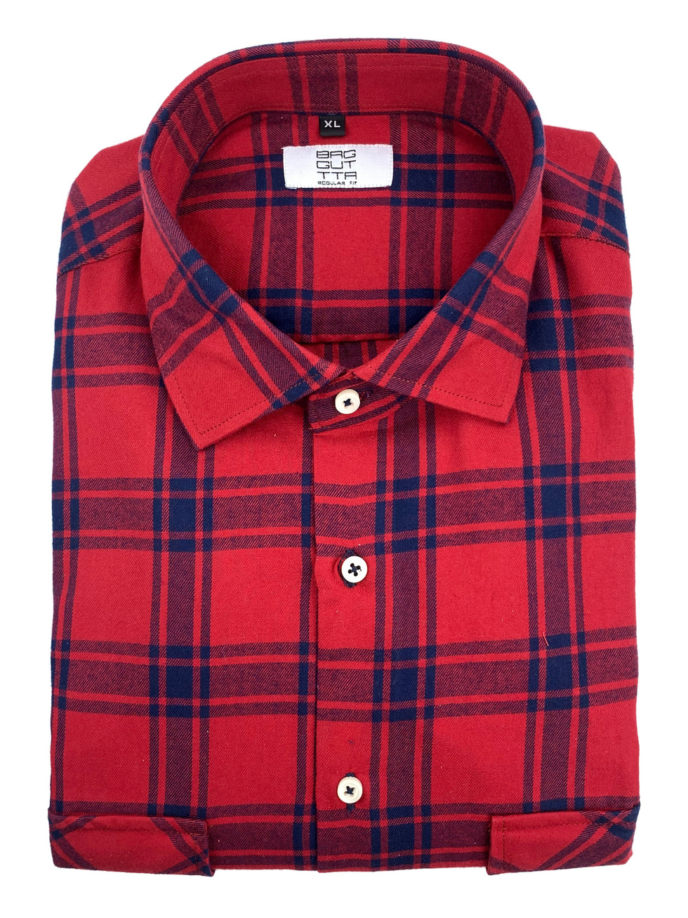 ΠΟΥΚΑΜΙΣΟ ΚΑΡΟ ΚΟΚΚΙΝΟ ΜΠΛΕ ΜΕΓΑΛΟ